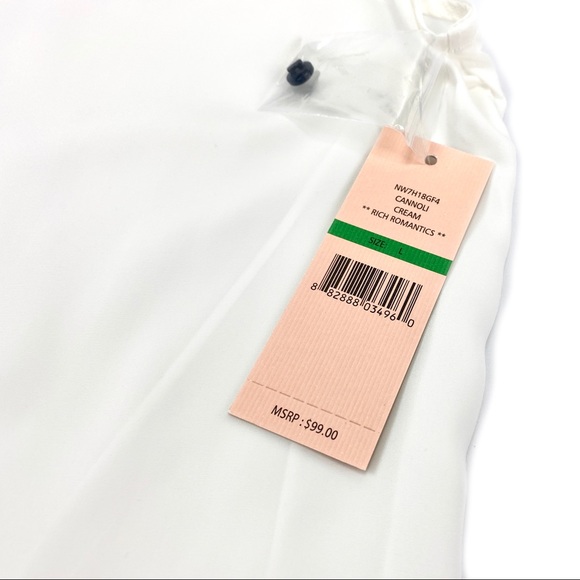 Nanette Lepore Ruffle Mock Neck Sleeveless Blouse - Picture 10 of 14